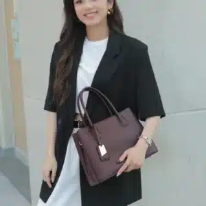 LEATHER HANDLE MEDIUM SIZE BAG 98538 - Image 12