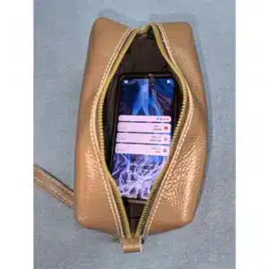 MAKE UP MINI LEATHER PURSE 980 - Image 3