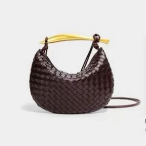 METAL HANDLE PLAITED BAG W-7592 - Image 2