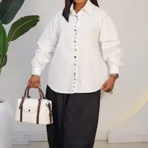 MULTIPLE BUTTON DOWN SHIRT 58058 - Image 4