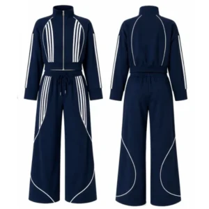 PANEL STRIPE JACKET & PANT TRACKSUIT 0306 - Image 5