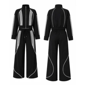 PANEL STRIPE JACKET & PANT TRACKSUIT 0306 - Image 4