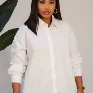 PLAIN OVERSIZED SHIRT LONG SLEEVE 2506