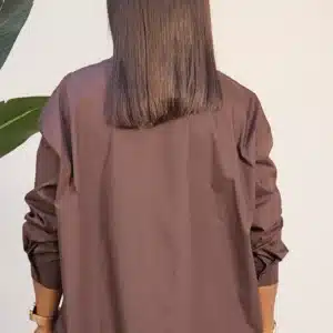 PLAIN OVERSIZED SHIRT LONG SLEEVE 2506 - Image 8