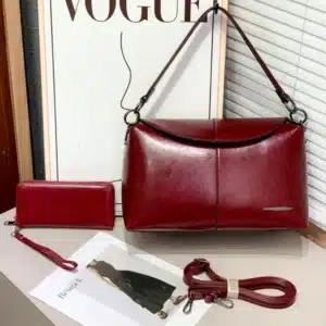 SHINNY LEATHER SHOULDER BAG TL703 - Image 4