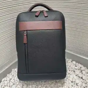 2-TONE FRONT ZIP LAPTOP BACKPACK 88955