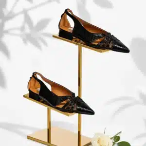 CROC CUT OUT COVER TOP FLAT SHOE 8809-26 - Image 4