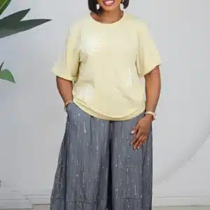 PRINT BARREL JORT PANT 60127
