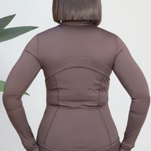 FRONT ZIP HIGH NECK JACKET 1507 - Image 8