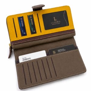 INNER MULTICOLOURED LEATHER WALLET 1320 - Image 7
