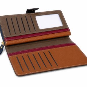 INNER MULTICOLOURED LEATHER WALLET 1320 - Image 8