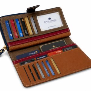 INNER MULTICOLOURED LEATHER WALLET 1320 - Image 6