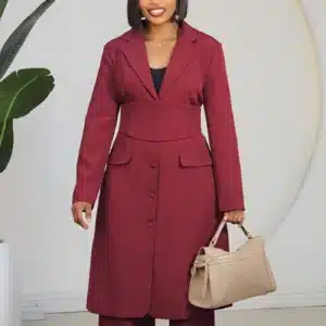 KIMONO LONG JACKET & PANT 3IN1 SET 0207 - Image 2