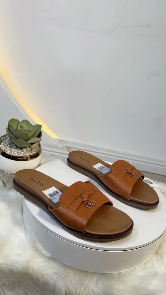 LEATHER TOP SLIPPERS 5120