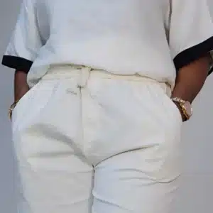 CHINOS TURN UP SHORT 663