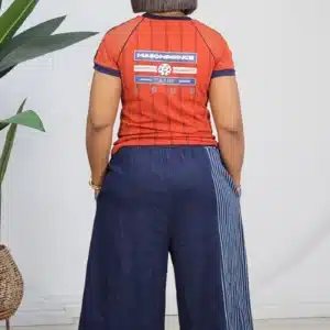 NUMBER STRIPE TSHIRT TOP 56659 - Image 5