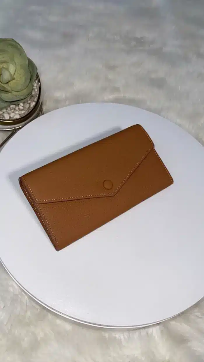 OVERLAP LEATHER WALLET 6927 - Image 2