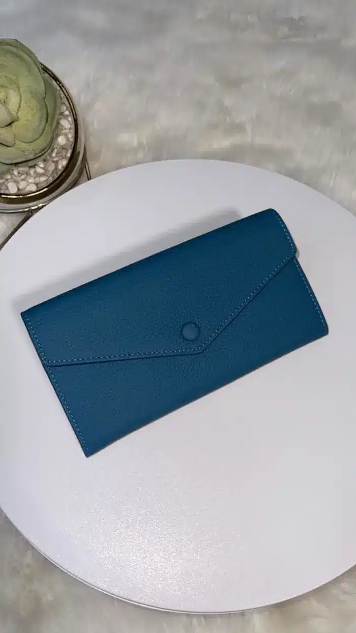 OVERLAP LEATHER WALLET 6927 - Image 4