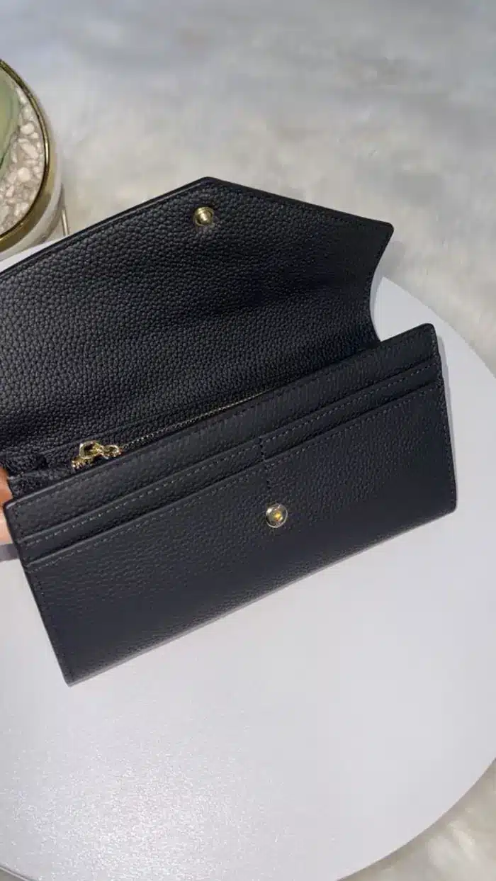 OVERLAP LEATHER WALLET 6927 - Image 8