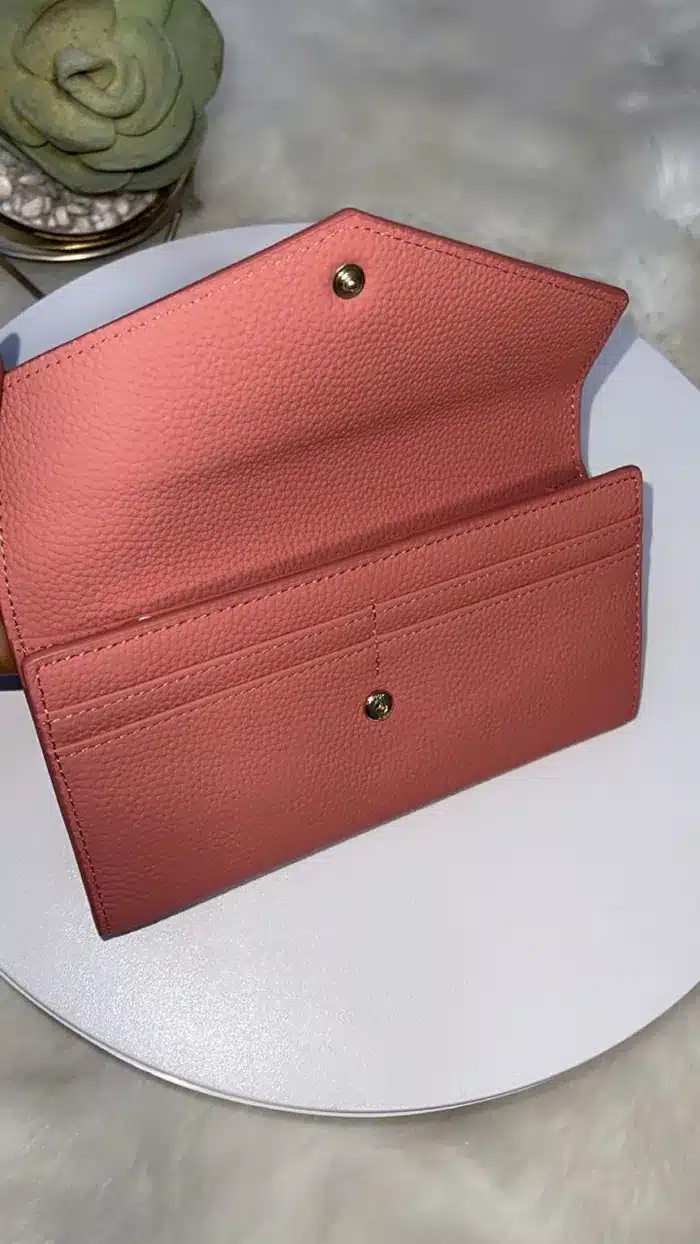 OVERLAP LEATHER WALLET 6927 - Image 10