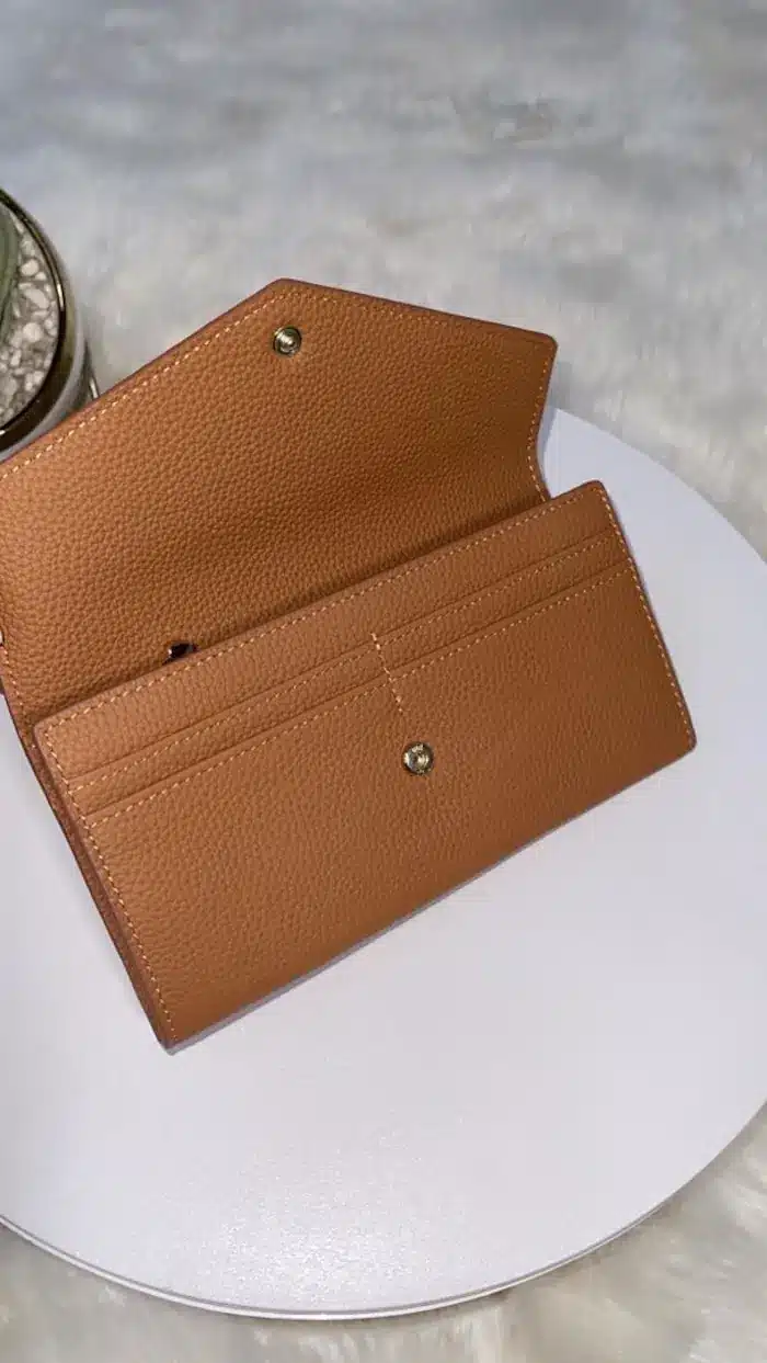 OVERLAP LEATHER WALLET 6927 - Image 7