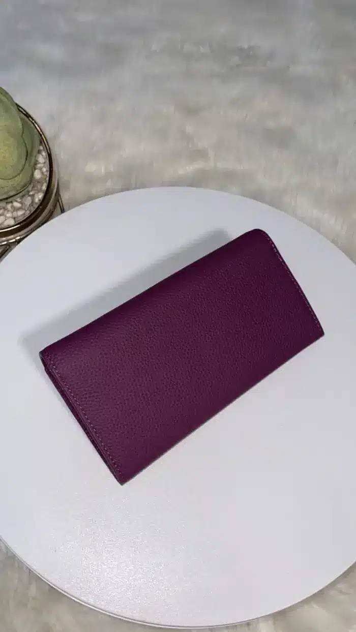 OVERLAP LEATHER WALLET 6927 - Image 13