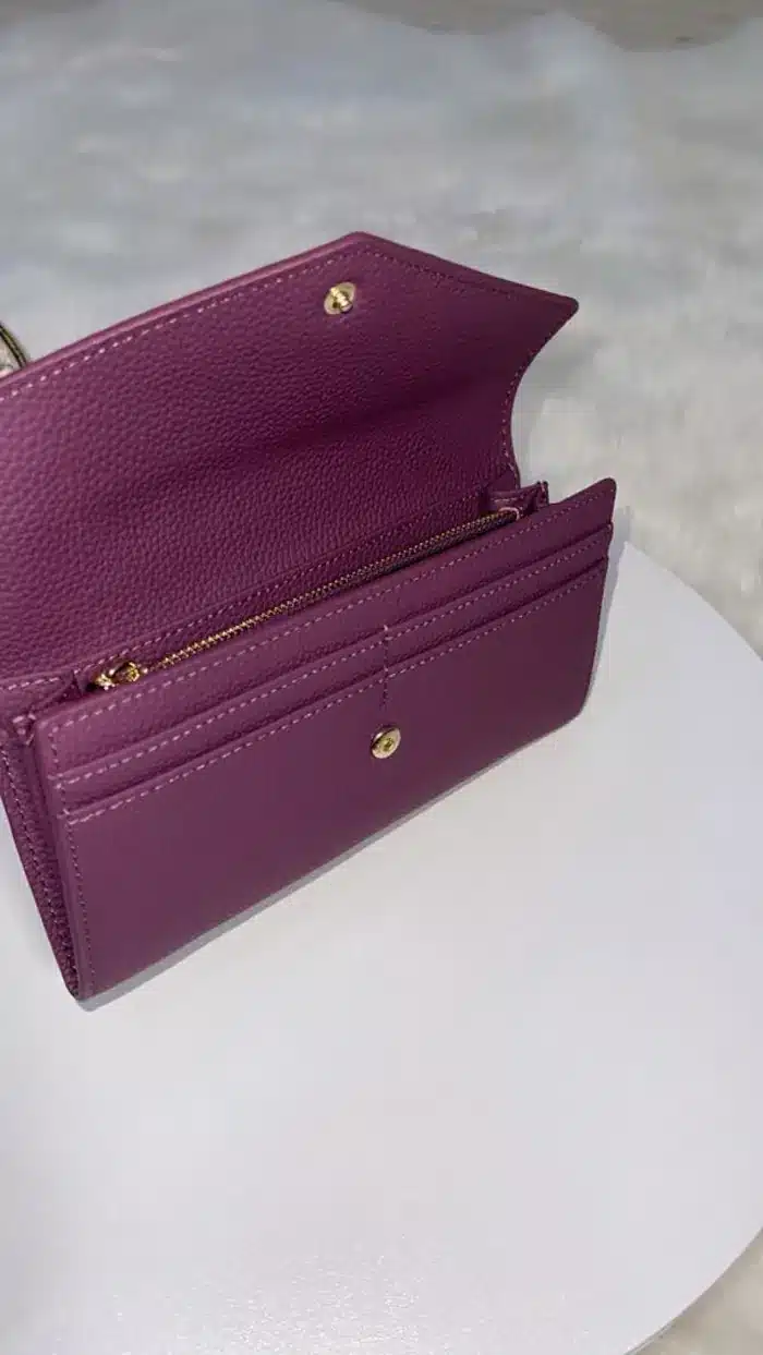 OVERLAP LEATHER WALLET 6927 - Image 6