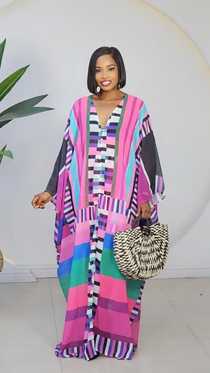 PATTERN KIMONO & SHORT SET 160