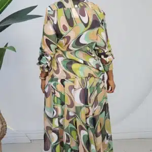 PATTERN MAXI SKIRT & SHIRT SET 8309 - Image 6