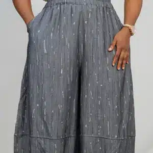 PRINT BARREL JORT PANT 60127 - Image 2