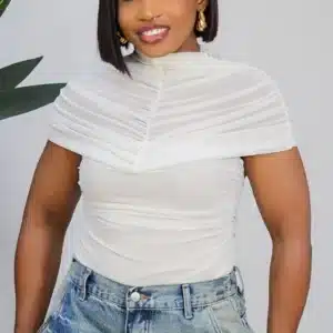 RUCH MESH CAPE TOP 2579