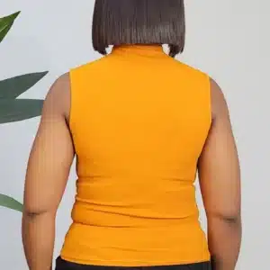 SLEEVELESS TURTLE NECK TOP 508-3 - Image 27