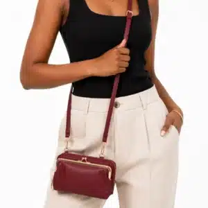 SLING METAL TOP WALLET MINI BAG 3327 - Image 5
