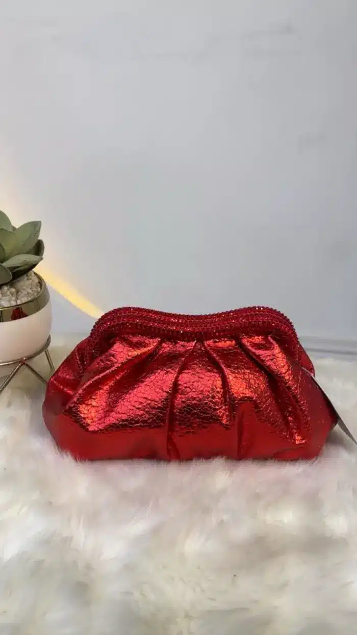 STUD TOP MATTE CLUTCH PURSE 9877