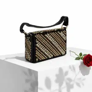 STUDDED STRUCTURED BAG V097 - Image 4