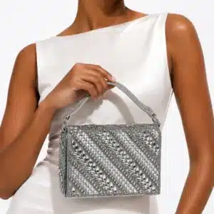 STUDDED STRUCTURED BAG V097 - Image 9