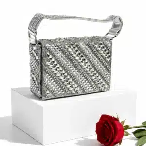 STUDDED STRUCTURED BAG V097 - Image 5