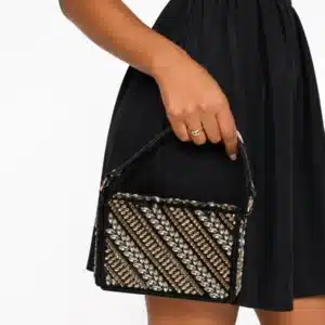 STUDDED STRUCTURED BAG V097 - Image 8