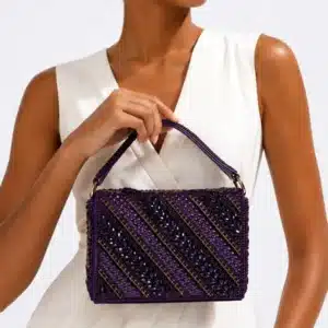 STUDDED STRUCTURED BAG V097 - Image 6