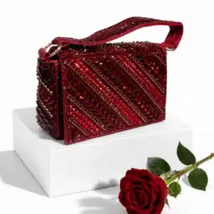 STUDDED STRUCTURED BAG V097 - Image 3