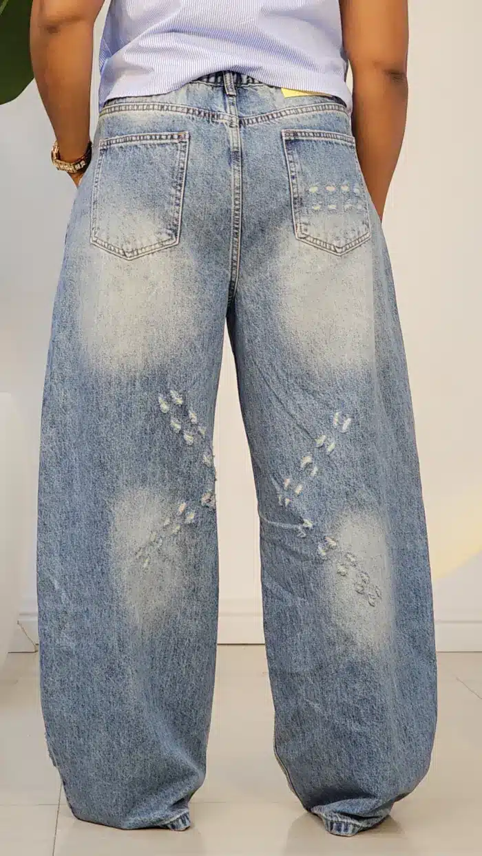 THIN SHRED MOM JEANS 8816