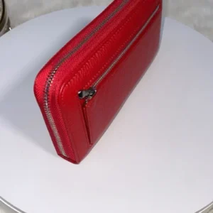 ZIP TOP & SIDE LEATHER WALLET 2502 - Image 2