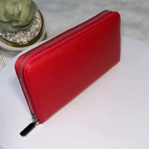 ZIP TOP & SIDE LEATHER WALLET 2502 - Image 4