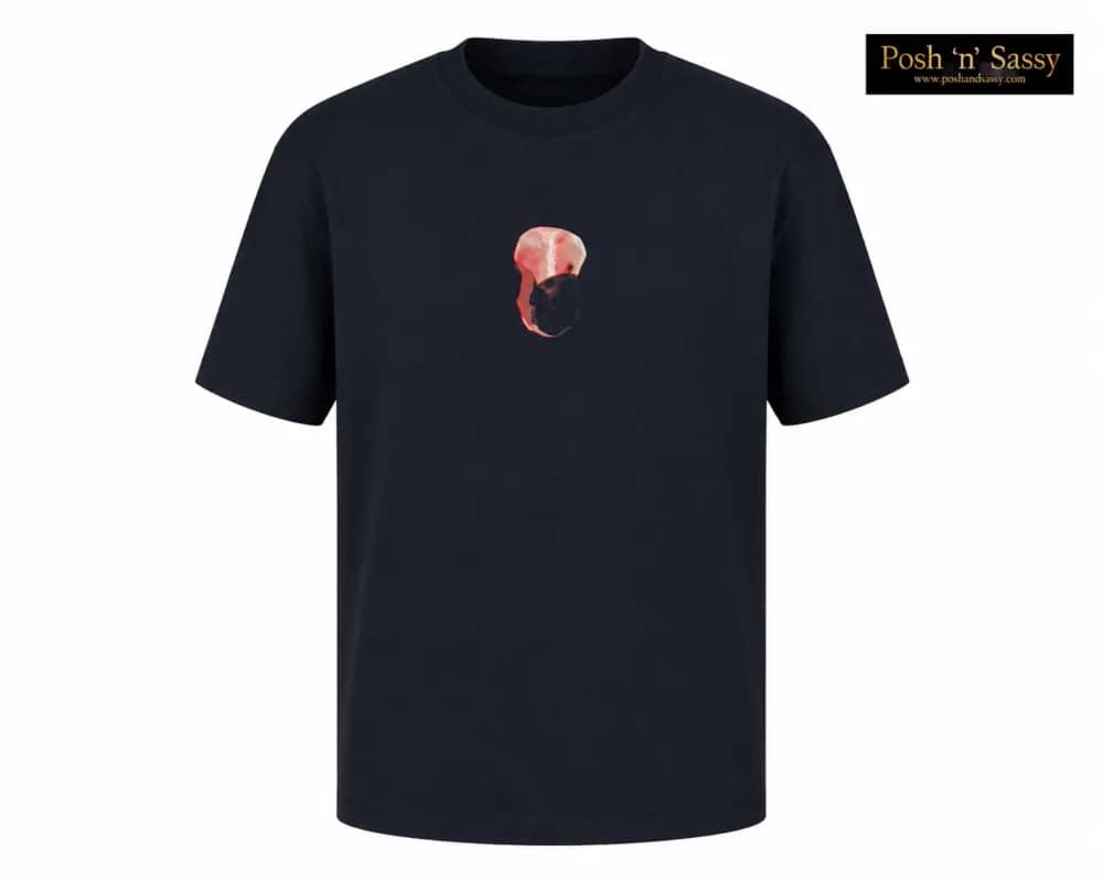 CHEST ILLUSION ROUND NECK M TSHIRT 62819