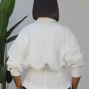 KIMONO SLEEVE CASEMENT WAIST SHIRT 69571 - Image 6