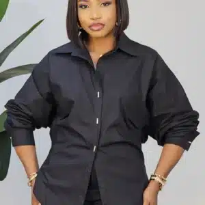 KIMONO SLEEVE CASEMENT WAIST SHIRT 69571