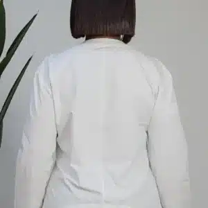 NECK BUTTON DETAILED LONG SLEEVE SHIRT 98326 - Image 5