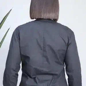 NECK BUTTON DETAILED LONG SLEEVE SHIRT 98326 - Image 6