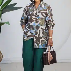 PATTERN STUD LONG SLEEVE SHIRT 3107 - Image 4