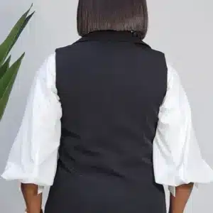 SLEEVELESS KIMONO BLAZER 2807 - Image 9